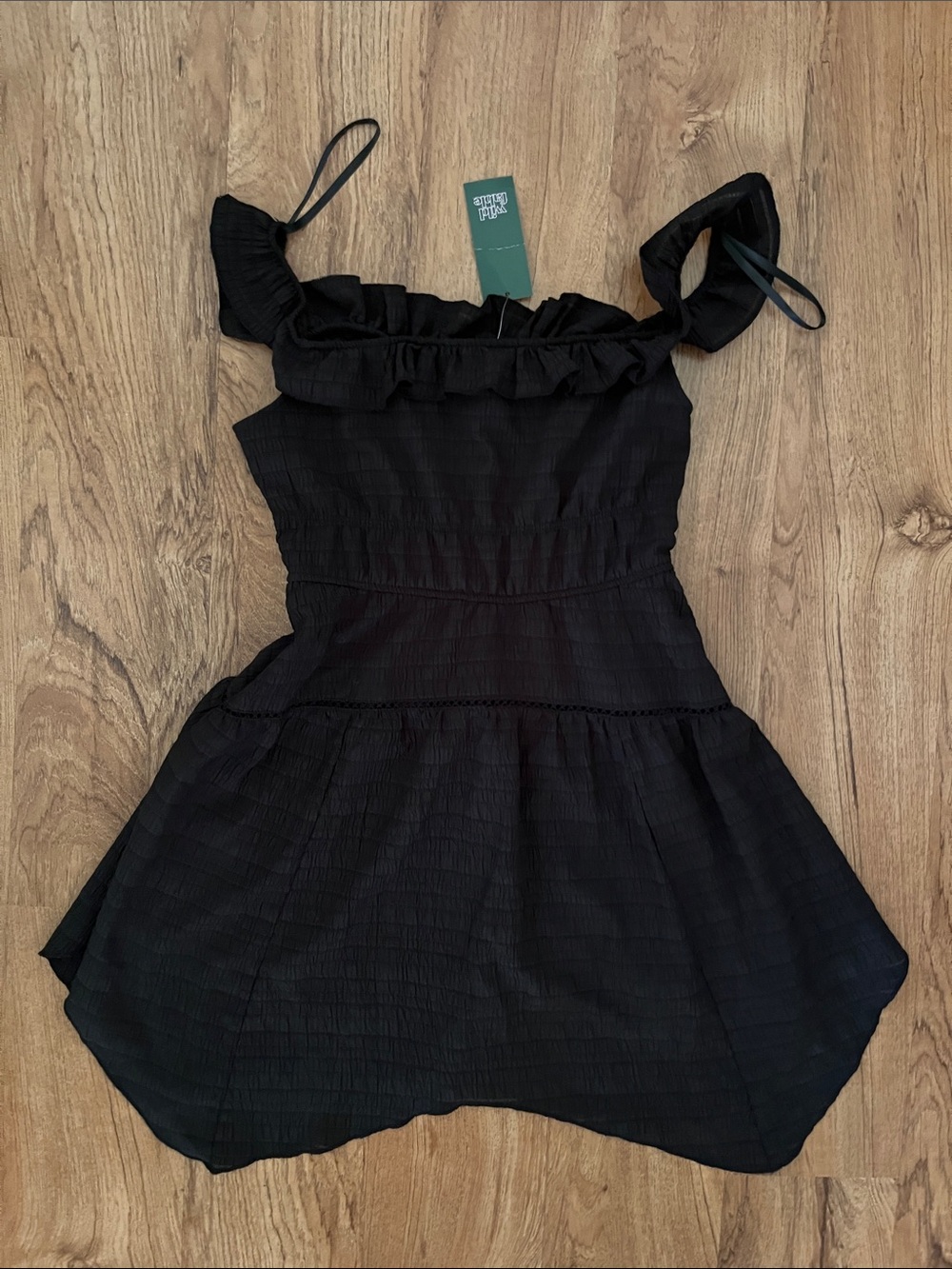 NWT Wild Fable Tiered Ruffle Dress Small